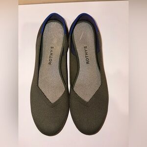 Rothy's Olive Green Flats